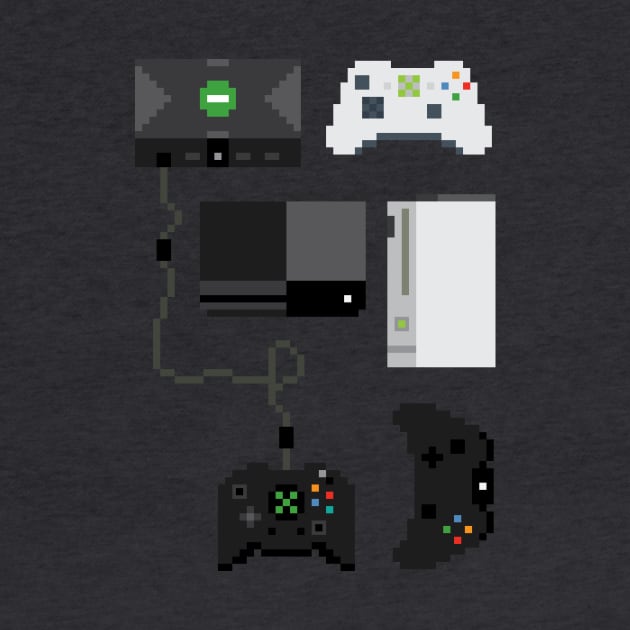 Pixel History - XBOX by L. Marco Miranda